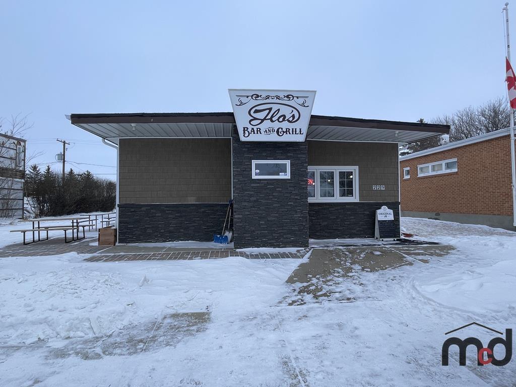 Flo's Bar & Grill with Property, Craik, Sk., Real Estate.